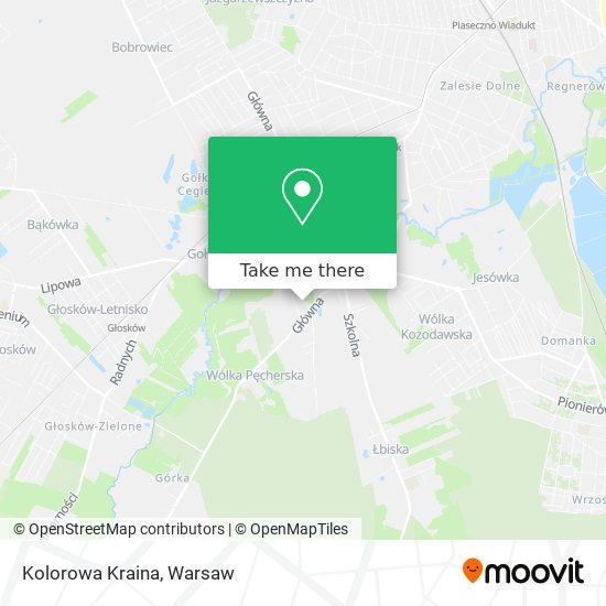 Kolorowa Kraina map