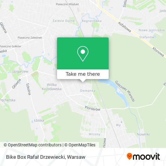 Bike Box Rafał Drzewiecki map