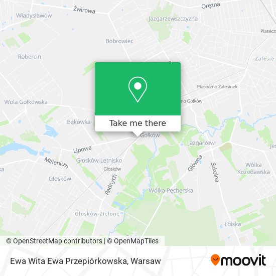 Ewa Wita Ewa Przepiórkowska map