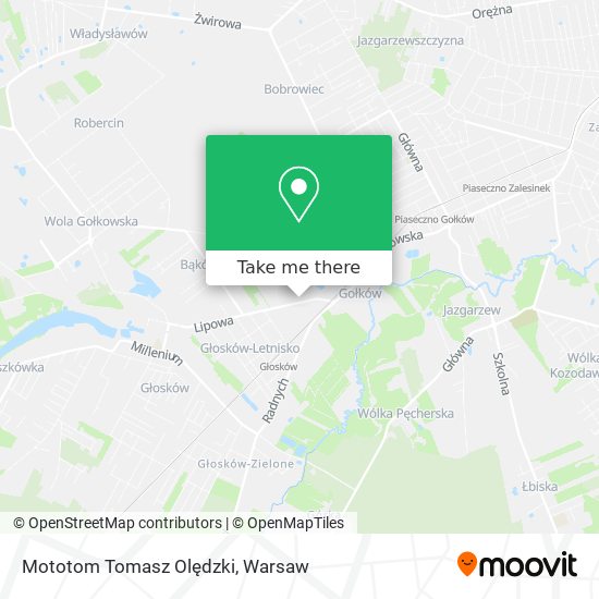 Mototom Tomasz Olędzki map