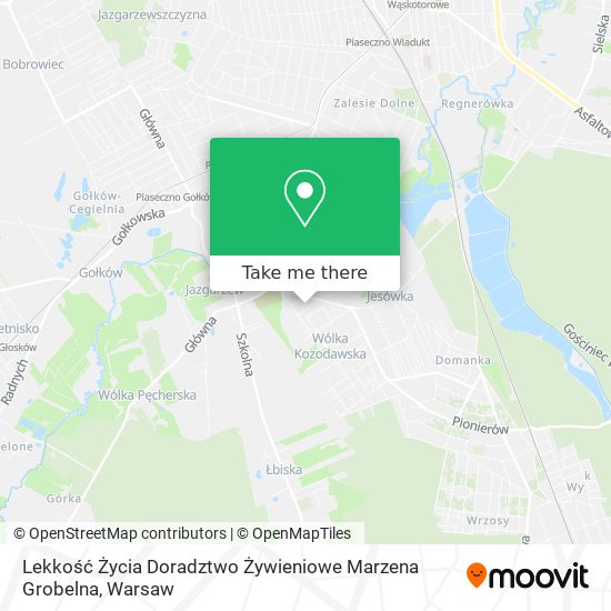 Lekkość Życia Doradztwo Żywieniowe Marzena Grobelna map