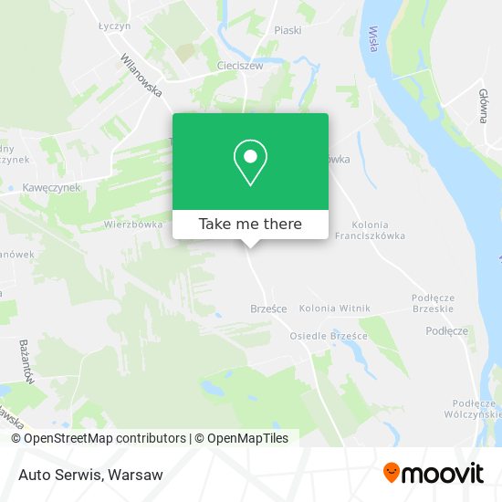 Auto Serwis map