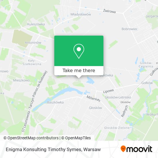 Enigma Konsulting Timothy Symes map