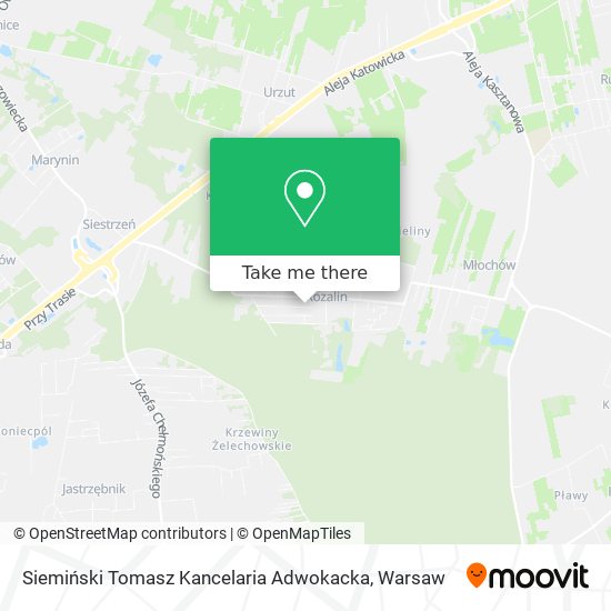 Siemiński Tomasz Kancelaria Adwokacka map