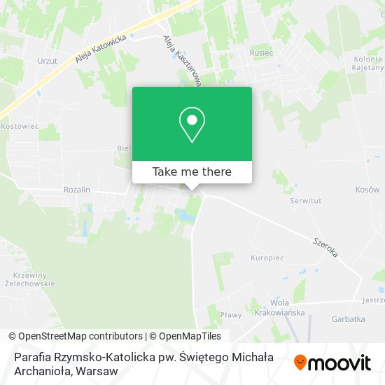 Parafia Rzymsko-Katolicka pw. Świętego Michała Archanioła map