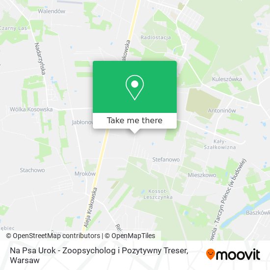 Na Psa Urok - Zoopsycholog i Pozytywny Treser map