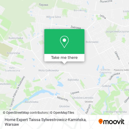 Home Expert Taissa Sylwestrowicz-Kamińska map