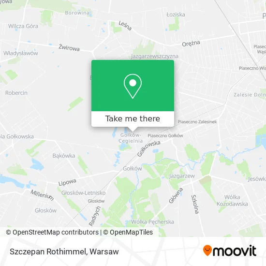 Szczepan Rothimmel map