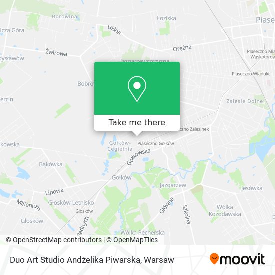 Duo Art Studio Andżelika Piwarska map