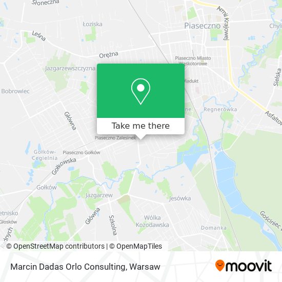 Marcin Dadas Orlo Consulting map