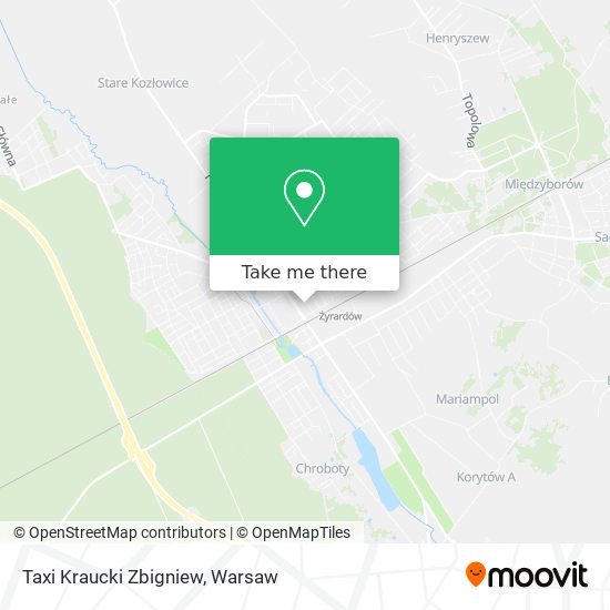 Taxi Kraucki Zbigniew map