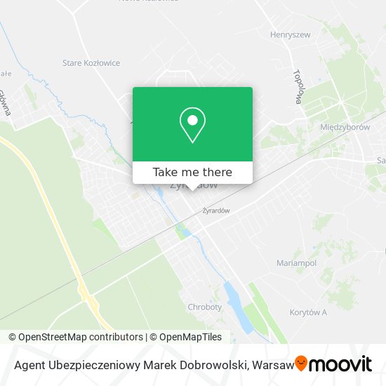 Agent Ubezpieczeniowy Marek Dobrowolski map