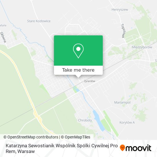 Katarzyna Sewostianik Wspólnik Spólki Cywilnej Pro Rem map