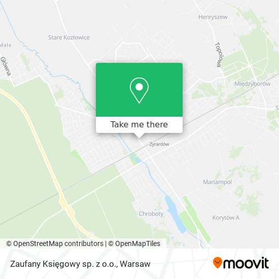 Zaufany Księgowy sp. z o.o. map