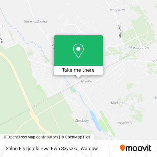 Карта Salon Fryzjerski Ewa Ewa Szyszka