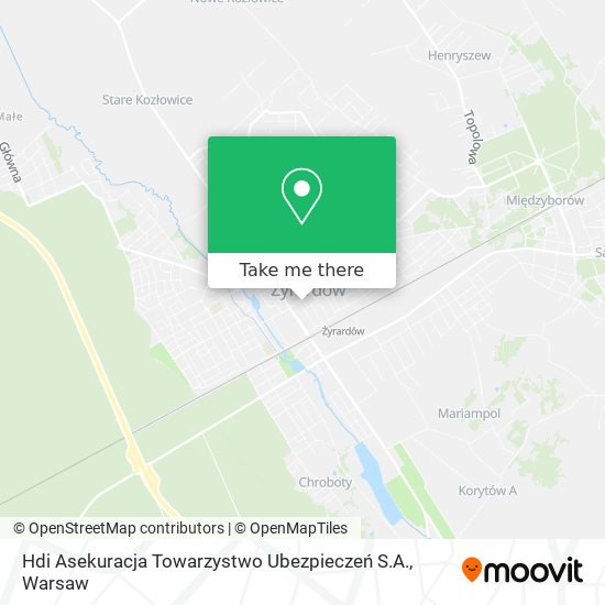 Hdi Asekuracja Towarzystwo Ubezpieczeń S.A. map