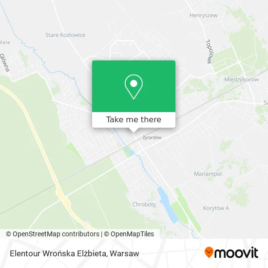 Карта Elentour Wrońska Elżbieta