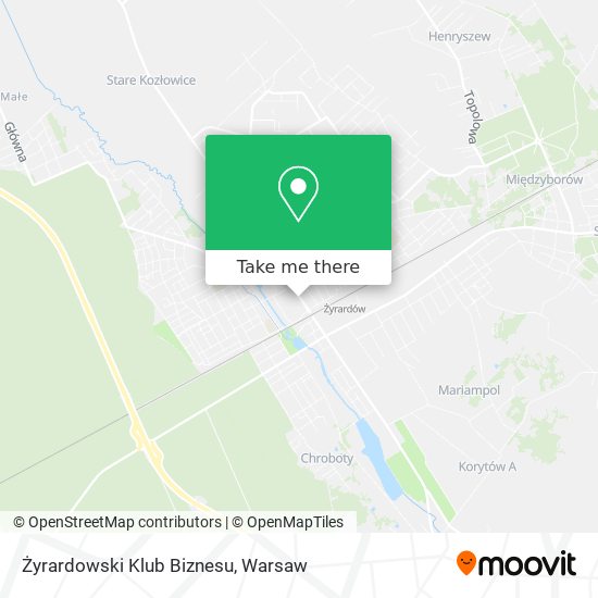 Żyrardowski Klub Biznesu map