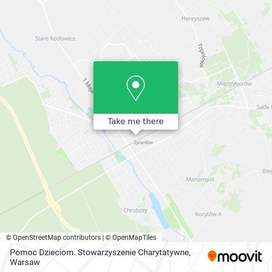 Pomoc Dzieciom. Stowarzyszenie Charytatywne map