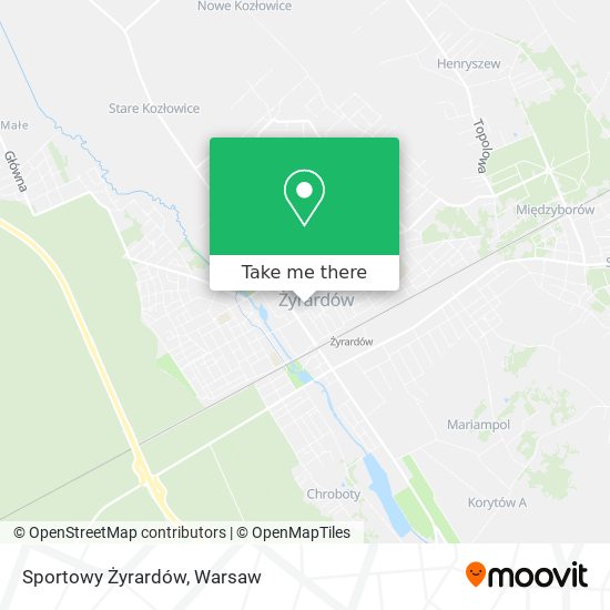 Карта Sportowy Żyrardów