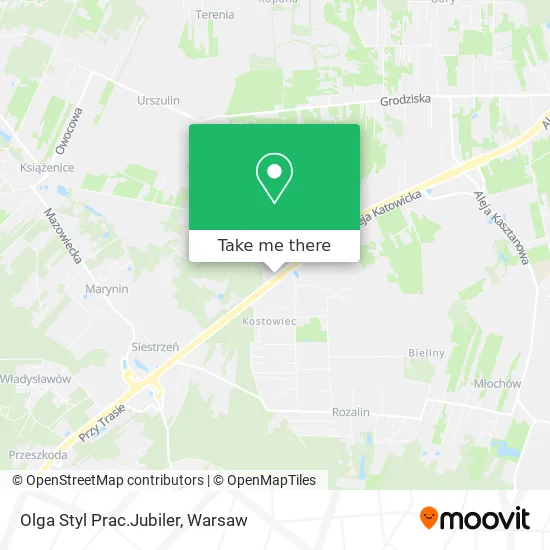 Карта Olga Styl Prac.Jubiler