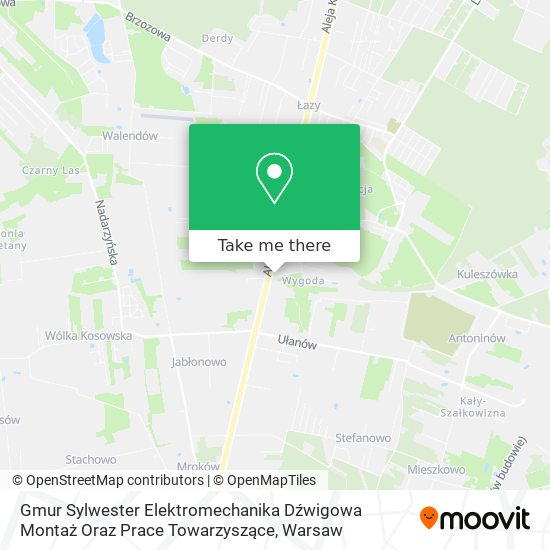 Gmur Sylwester Elektromechanika Dźwigowa Montaż Oraz Prace Towarzyszące map