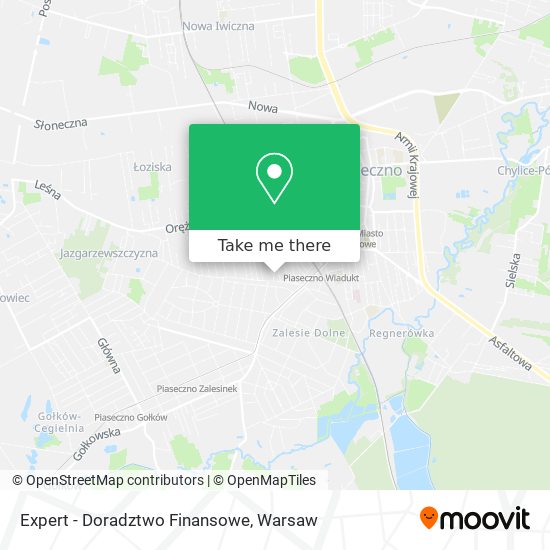 Expert - Doradztwo Finansowe map