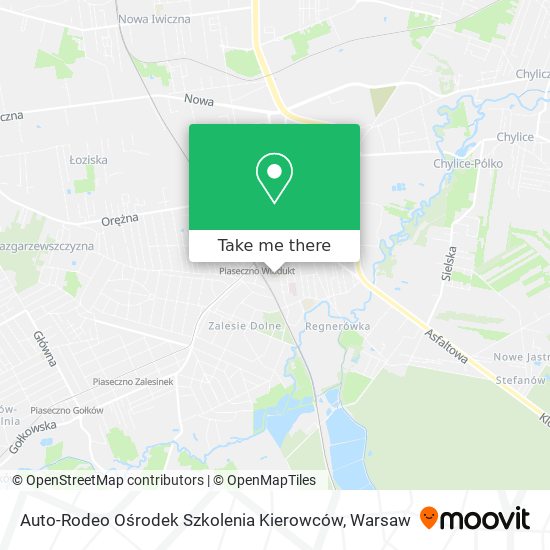 Карта Auto-Rodeo Ośrodek Szkolenia Kierowców