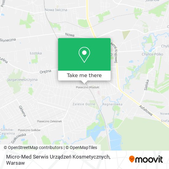 Micro-Med Serwis Urządzeń Kosmetycznych map