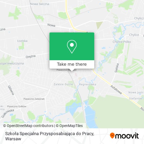 Szkoła Specjalna Przysposabiająca do Pracy map