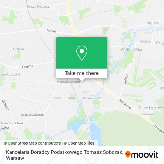 Kancelaria Doradcy Podatkowego Tomasz Sobczak map