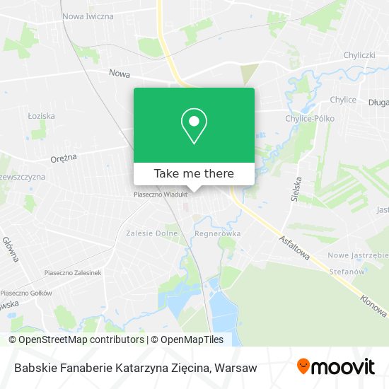 Babskie Fanaberie Katarzyna Zięcina map