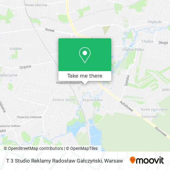 T 3 Studio Reklamy Radosław Gałczyński map