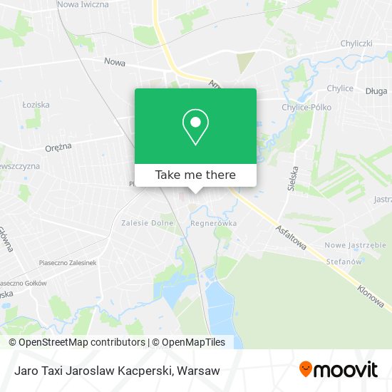 Jaro Taxi Jaroslaw Kacperski map