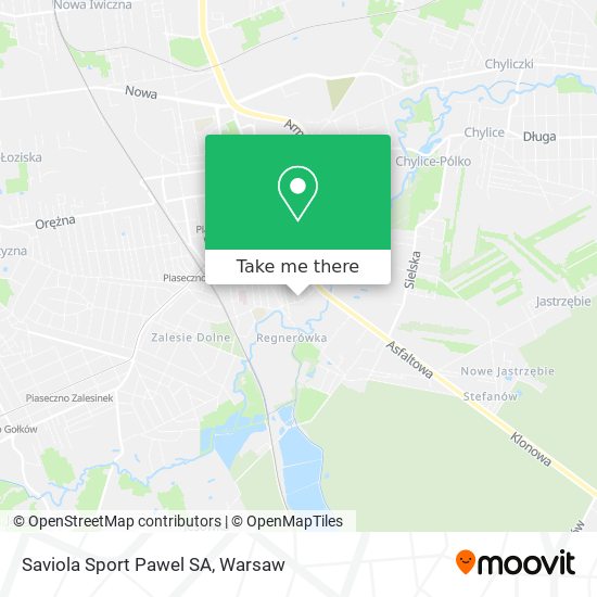 Saviola Sport Pawel SA map