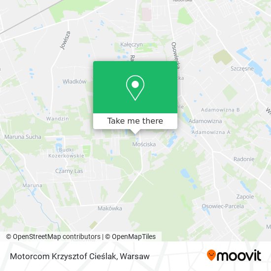 Motorcom Krzysztof Cieślak map