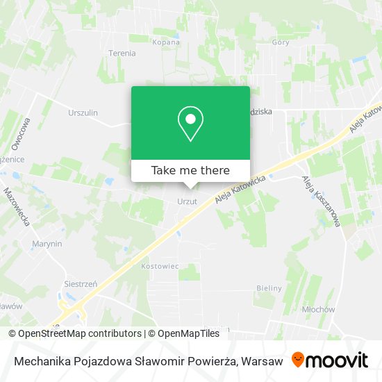 Mechanika Pojazdowa Sławomir Powierża map