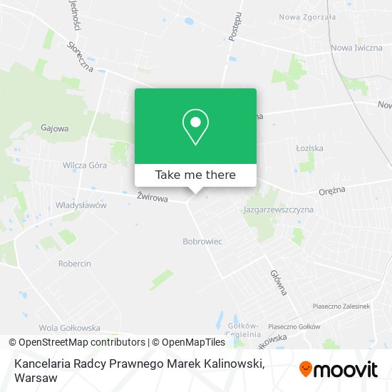 Kancelaria Radcy Prawnego Marek Kalinowski map