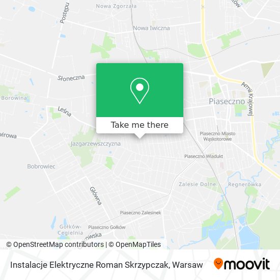 Instalacje Elektryczne Roman Skrzypczak map