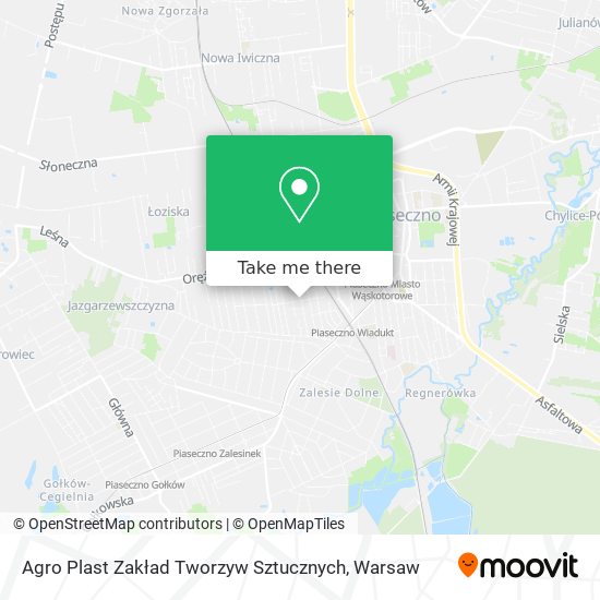 Agro Plast Zakład Tworzyw Sztucznych map