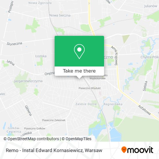 Remo - Instal Edward Kornasiewicz map