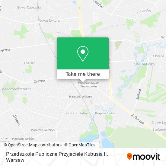 Przedszkole Publiczne Przyjaciele Kubusia II map