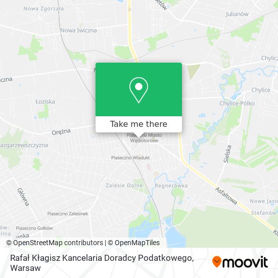 Rafał Kłagisz Kancelaria Doradcy Podatkowego map