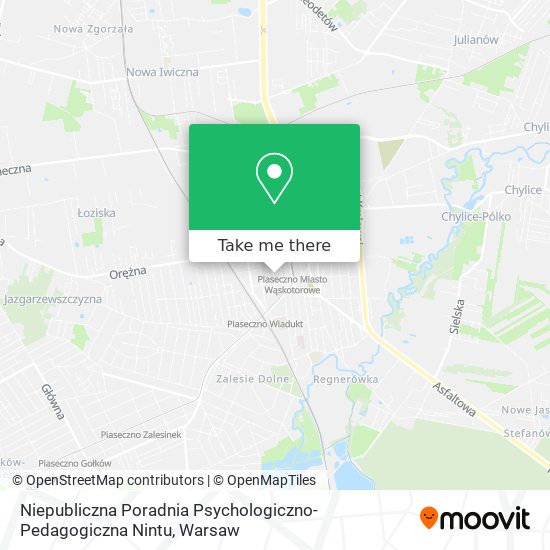 Niepubliczna Poradnia Psychologiczno-Pedagogiczna Nintu map