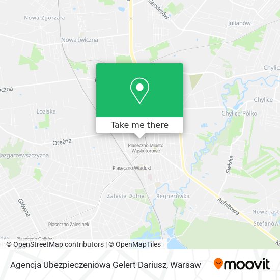 Agencja Ubezpieczeniowa Gelert Dariusz map