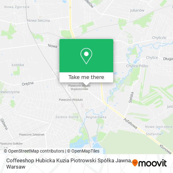 Coffeeshop Hubicka Kuzia Piotrowski Spółka Jawna map