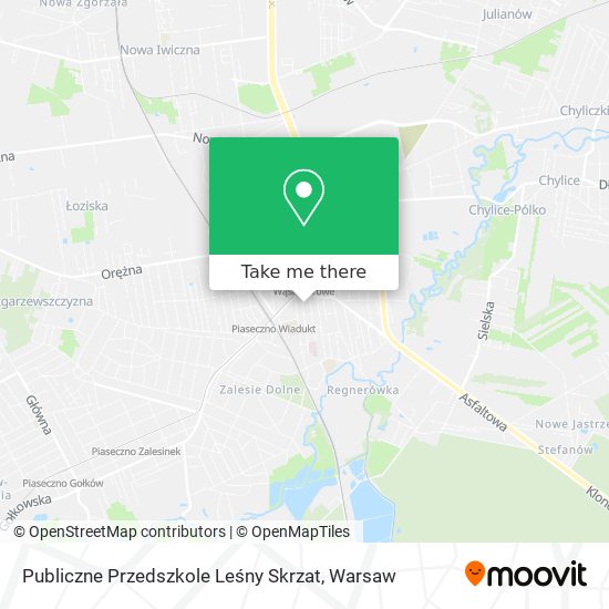 Publiczne Przedszkole Leśny Skrzat map