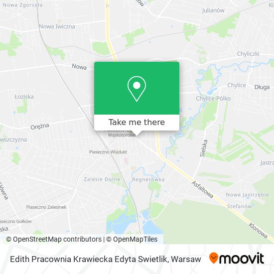 Edith Pracownia Krawiecka Edyta Swietlik map