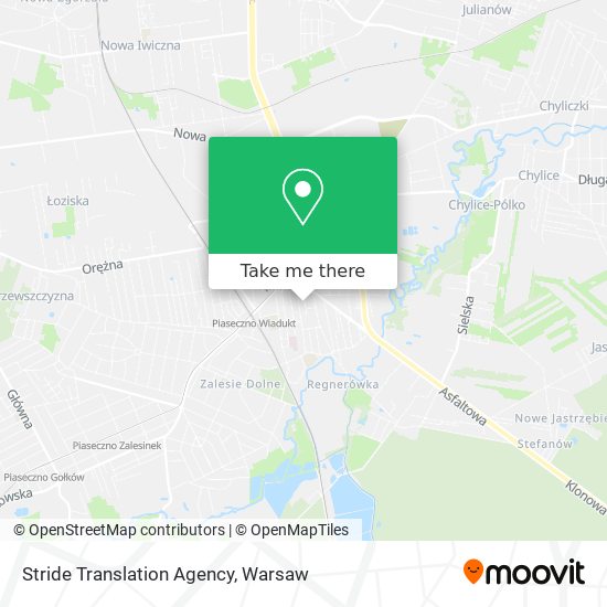 Stride Translation Agency map