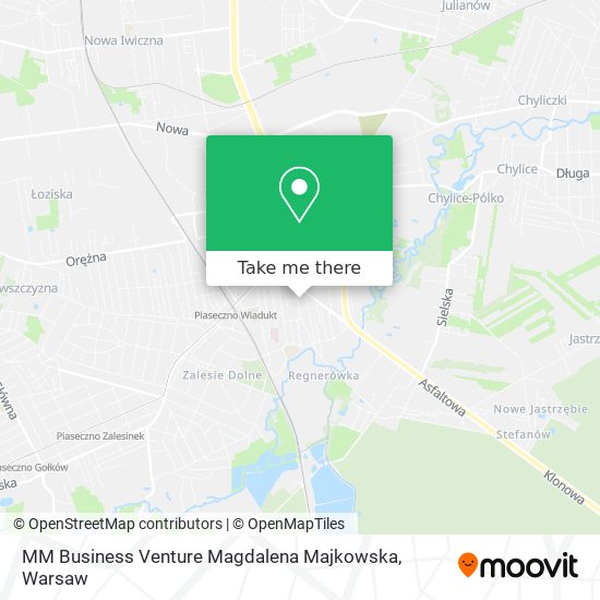 MM Business Venture Magdalena Majkowska map